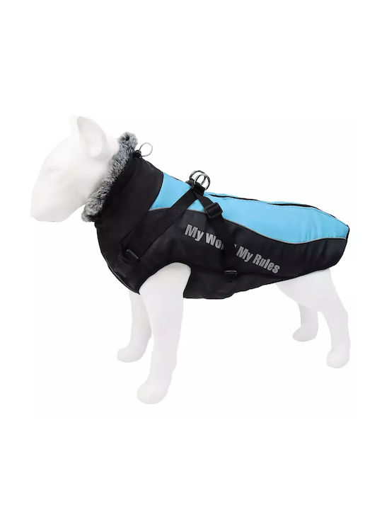 Animal Blue Dog Coat with 42cm Back Length