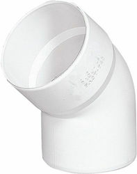 Drivasplast Colțar Tub PVC 63mm 1128