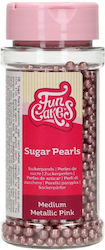 Fun Cakes Διακοσμητικές Πέρλες Ροζ 80gr F51665