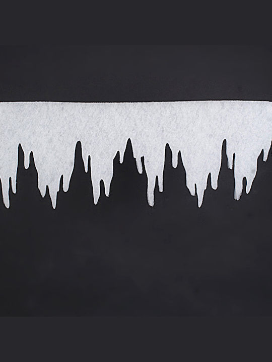 Crăciun Ghirlande Alb 500x33cm 1buc