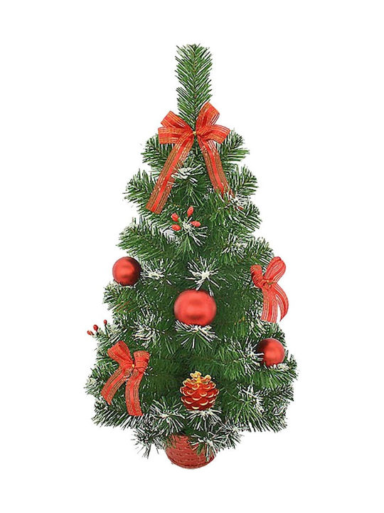Christmas Decorative Tree 30cm Adorned Green