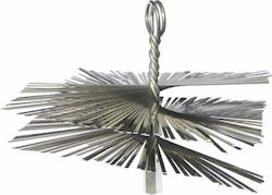 990530036 Metallische Kaminreinigungsbürste mit Durchmesser 200mm