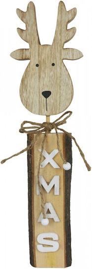 TnS Christmas Wooden Figure Reindeer Decorative