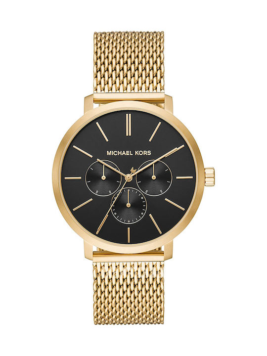 Michael Kors Watch Chronograph Battery with Gold Metal Bracelet