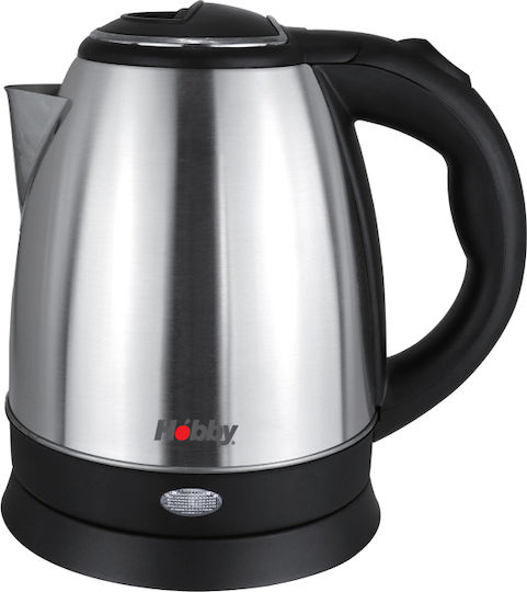 Hobby Βραστήρας 1.2lt 1500W Ασημί