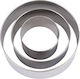 Tpster Rings Round Metal 34469 3pcs