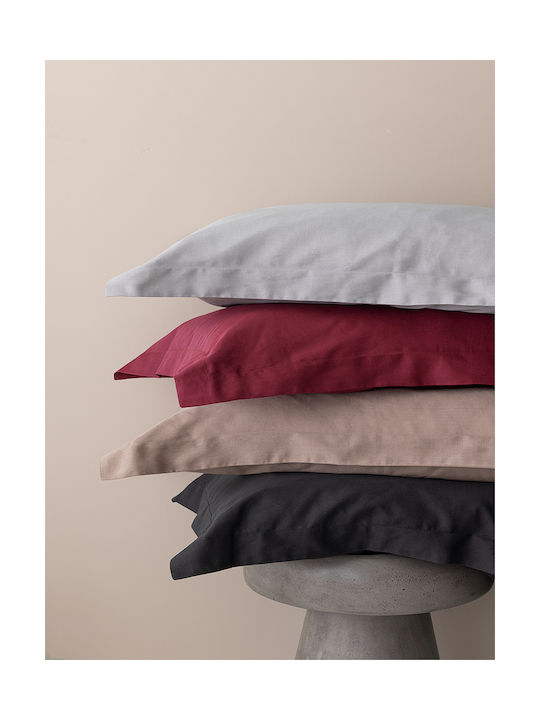 Palamaiki Posh Kissenbezug-Set Oxford Grey 52x7...