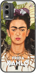 Frida Kahlo Self Portrait Silicone Back Cover Multicolour (Nokia C32)