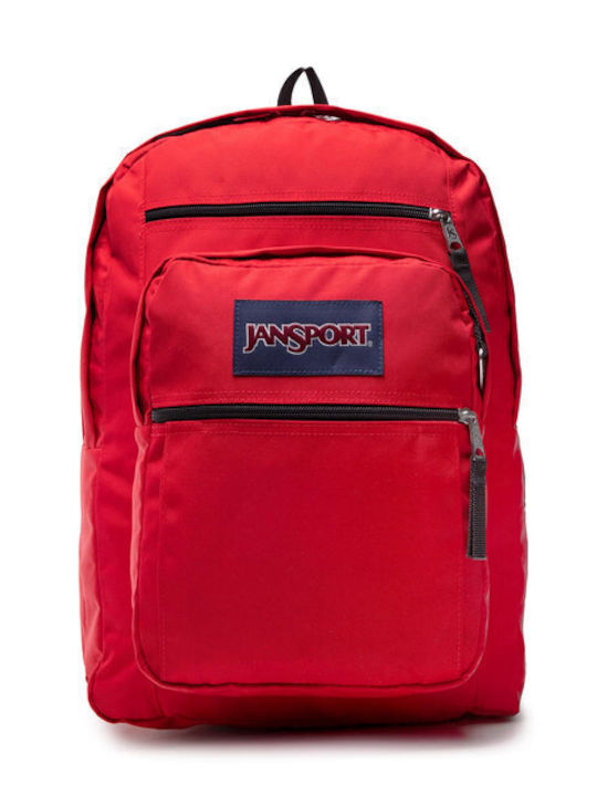 Jansport Big Student School Bag Backpack Junior High-High School in Red color