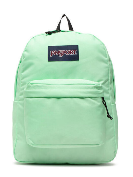 Jansport Superbreak One School Bag Backpack Elementary, Elementary in Green color