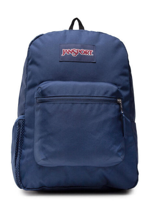 Jansport Cross Town Ученическа Чанта Обратно Елементарен в Син цвят