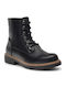 Stiefeletten Damen Schwarz