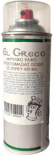 El Greco Gesso Primer Alb 400ml