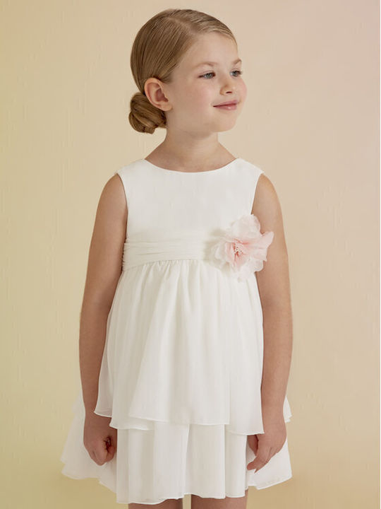 Abel & Lula Kids Dress White