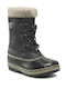 Yoot Pac Kinder-Schneestiefel mit Schnürsenkeln Schwarze