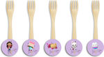 Forks Party 8pcs PINK68361