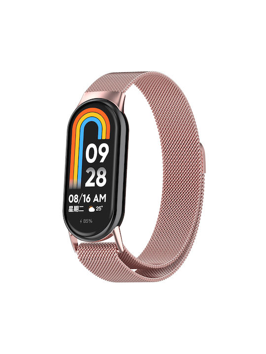 Techsuit Watchband Λουράκι Ροζ (Xiaomi Smart Band 8)