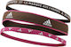 adidas Stirnband Haar Braun 3Stück