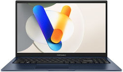 Asus Vivobook 15 X1504VA-BQ721W 15.6" FHD (i7-1355U/16GB/512GB SSD/W11 Home) Quiet Blue (US Keyboard)