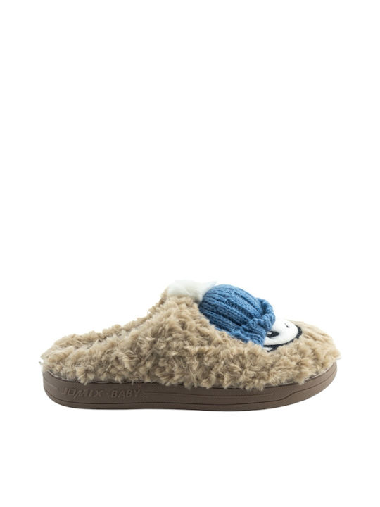 Jomix Kids Slippers Khaki