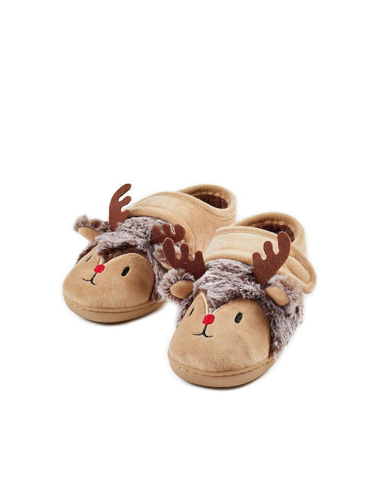 Zippy Kids Slippers Beige