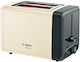 Bosch Тостер Двуместна 970W Бежов