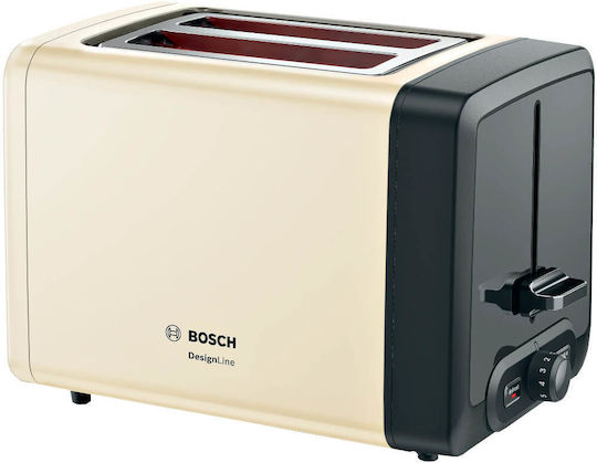 Bosch Тостер Двуместна 970W Бежов