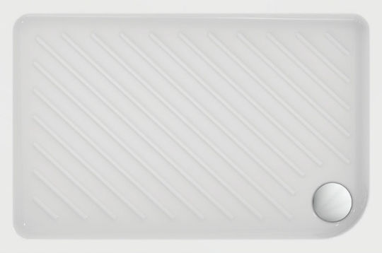 Ideal Standard Ορθογώνια Κεραμική Ντουζιέρα 100x70cm Λευκή