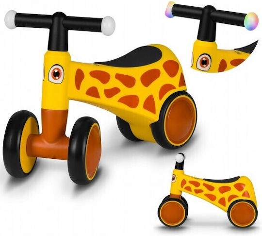 Lionelo Sammy Ride On για 3+ μηνών Κίτρινο