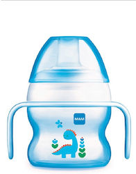 Mam Lern-Trinkflasche Kunststoff mit Griffen Bl...