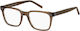 Tommy Hilfiger Plastic Eyeglass Frame Brown TH1...