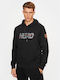 Sweatshirt with Hood Black