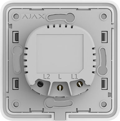 Ajax Systems 2-Gang Vertieft Mechanismus Schalter