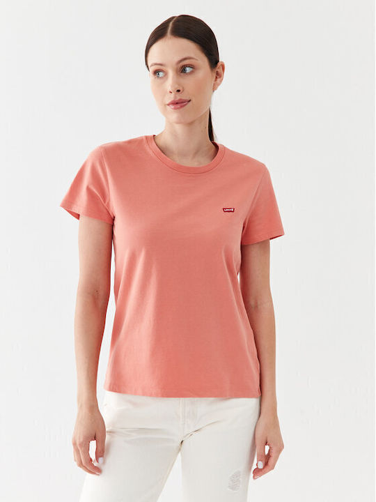 Levi's Γυναικείο T-shirt Ροζ