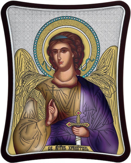 Prince Silvero Image Guardian Angel Silver 15x20cm