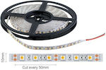 Spot Light Αδιάβροχη Ταινία LED Τροφοδοσίας 12V με Θερμό Λευκό Φως Μήκους 1m και 60 LED ανά Μέτρο