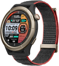 Amazfit Cheetah Pro Titanium Waterproof Smartwatch with Heart Rate Monitor (Run Track Black (Titanium Alloy Bezel))