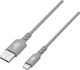 Tb Energy USB 2.0 Cable USB-C male - USB-A Γκρι 1m AKTBXKUCMISI10G