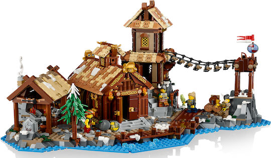 LEGO Idei Viking Village Pentru 18+ Ani 2103 Bucăți