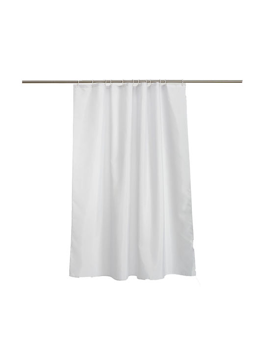 Whitegg Shower Curtain Fabric 180x200cm White Egg