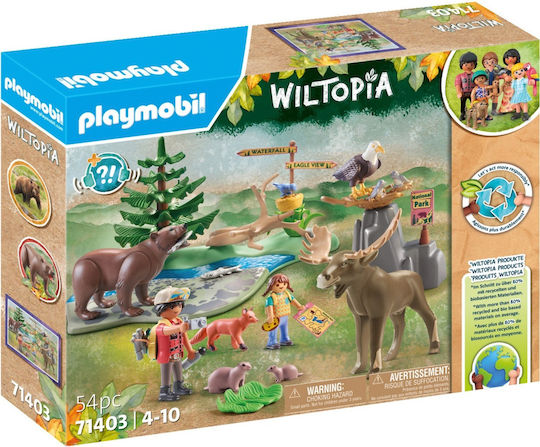 Playmobil Wiltopia Eine Reise zu den Tieren Nordamerikas für 4-10 Jahre