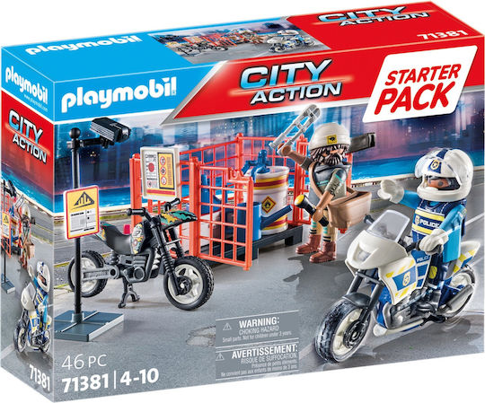 Playmobil City Action Starter Pack Police for 4-10 years old