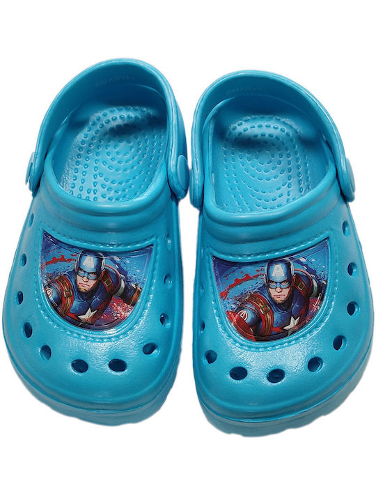 Marvel Children's Anatomical Beach Shoes Blue