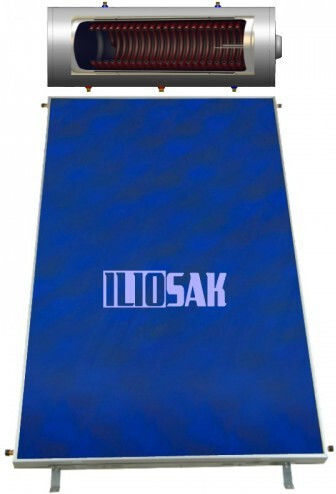 ILIOsak Solar-Warmwasserbereiter 150Es Glas Dreifache Energie Wärmepumpe 2qm Auswahl