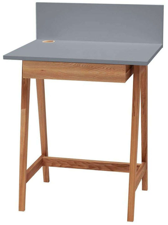 Desk Luka Oak-Concrete 65x50x75cm