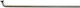 CNspoke Bicycle Spoke Silver