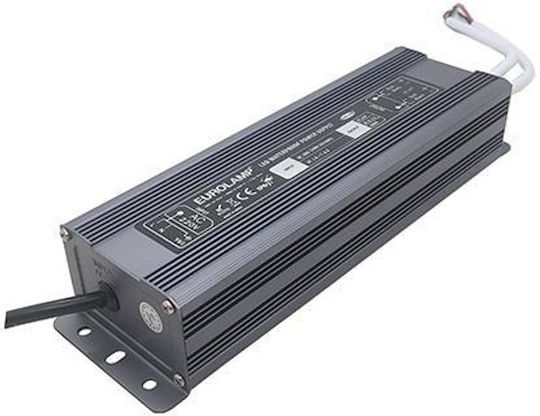Eurolamp Τροφοδοτικό LED Στεγανό IP67 Ισχύος 200W με Τάση Εξόδου 24V