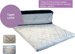 Douceur Semi Double Latex Mattress Topper 120x5.5cm