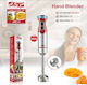 DSP Handmixer mit Inox-Stab 600W Rote KΜ1117