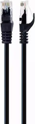 Cablexpert PP6U-1.5M/BK U/UTP Cat.6 Cablu Ethernet 1.5m Negru